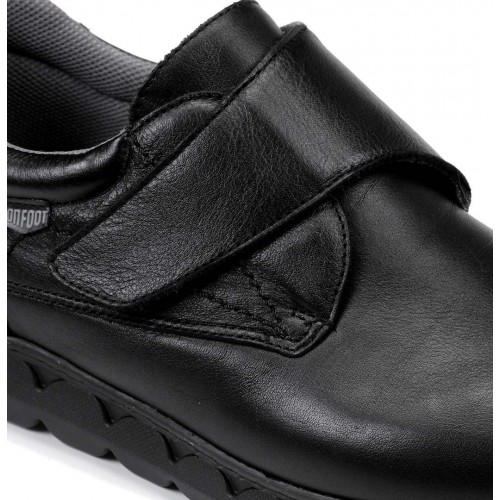 Adjustable leather shoe for...